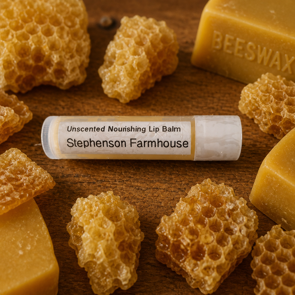 Unscented Beeswax Lip Balm