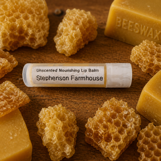 Unscented Beeswax Lip Balm